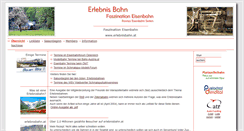 Desktop Screenshot of erlebnisbahn.at